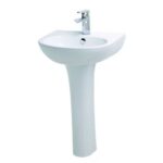 chau rua mat lavabo caesar l2152 p2445 treo tuong