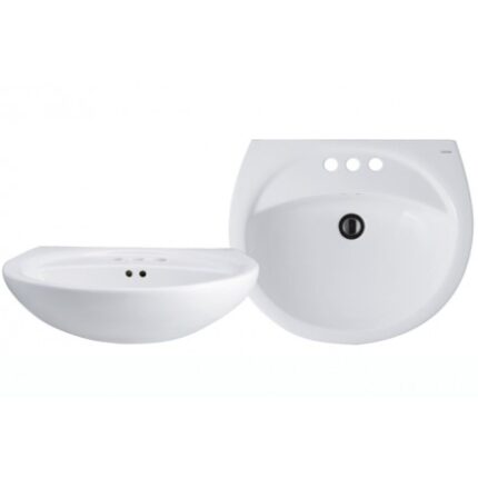 chau rua mat lavabo caesar l2220 treo tuong