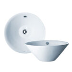 chau rua mat lavabo caesar l5222 dat ban