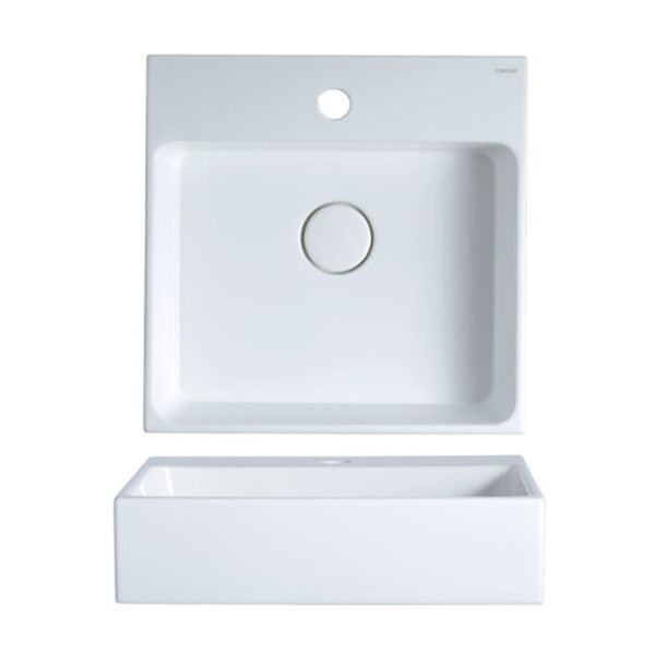chau rua mat lavabo caesar lf5255 dat ban