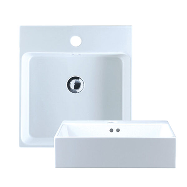 chau rua mat lavabo caesar lf5261 dat ban