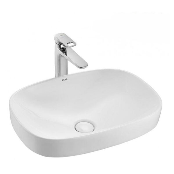 chau rua mat lavabo inax al 642v dat ban aqua ceramic