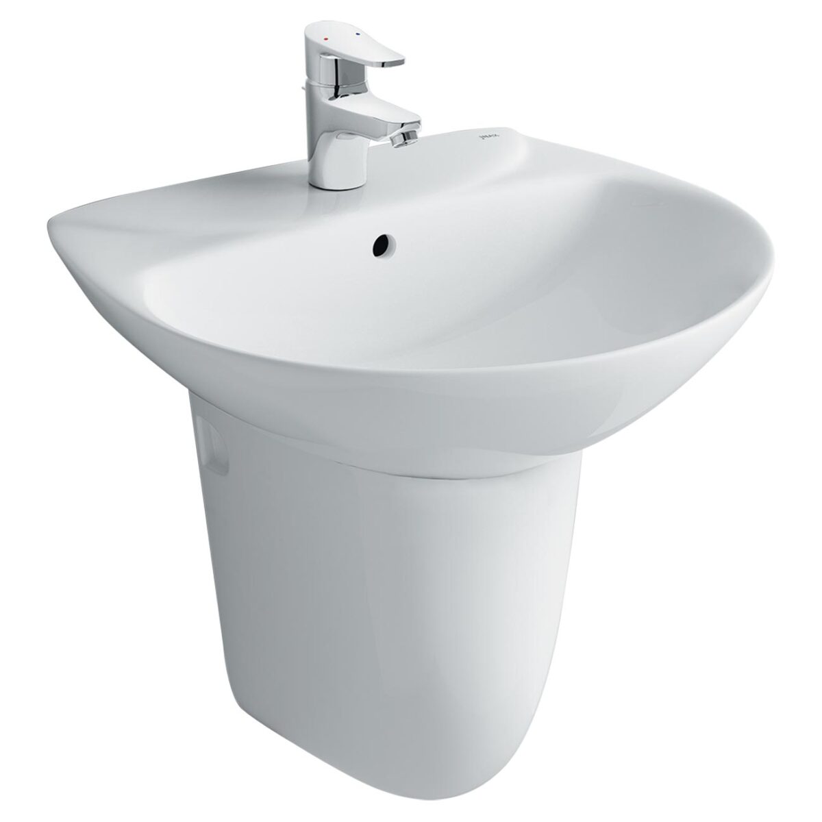 Chậu lavabo treo tường INAX L-285V L-288VC chân lửng