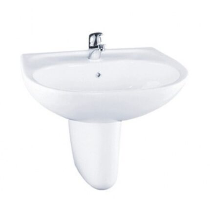 chau rua mat lavabo toto lht236cs chan lung treo tuong