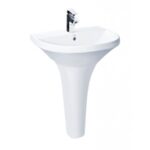 chau rua mat lavabo toto lpt947cs chan dai treo tuong