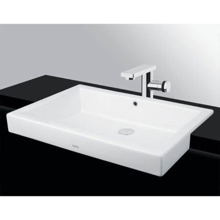 Chậu lavabo bán âm TOTO LW646JW/F