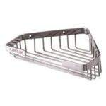 Kệ nhà tắm CAESAR ST831V góc inox 1 tầng