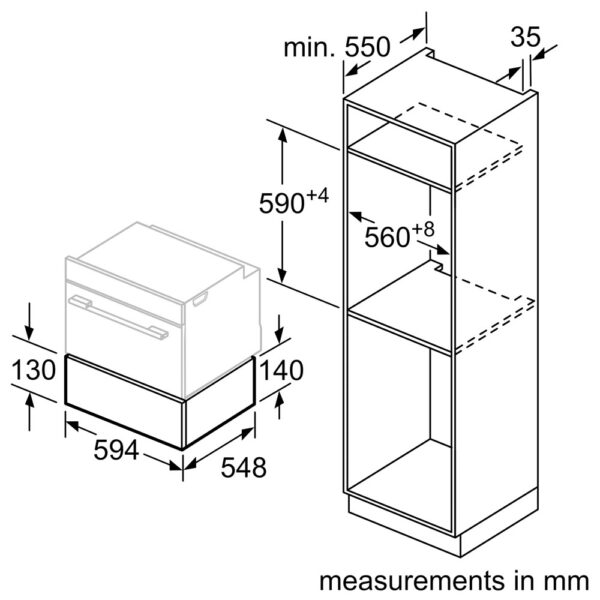 khay hap bosch bic630nb1b 60cm am tu serie 8 3
