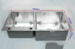 kich thuoc chau rua bat inox son ha hmx2l822