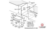 kich thuoc lap dat tu duoi bosch hbg633bb1b serie 8