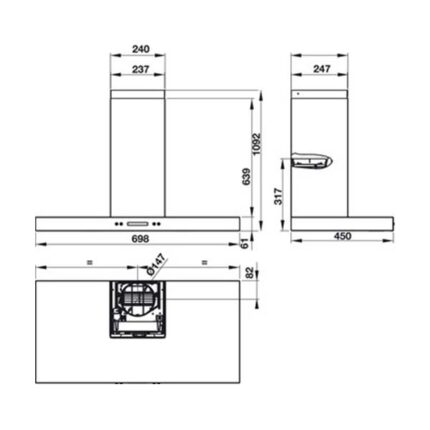 may hut mui hafele hh wi70c 53981