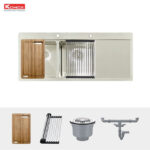 phu kien chau rua bat inox konox kn11650td