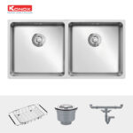 phu kien chau rua bat inox konox kn7544dub