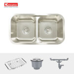 phu kien chau rua bat inox konox kn8246dua