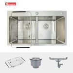 phu kien chau rua bat inox konox kn8248dob