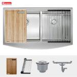 phu kien chau rua bat inox konox kn8451da