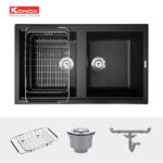 phu kien chau rua bat konox phoenix 860 black