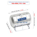 thong so ky thuat bon inox tan a ta8 4000l ngang phi 1340