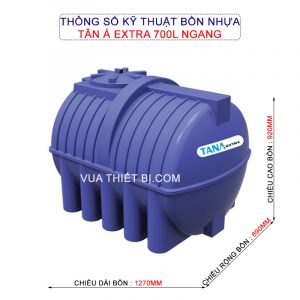 Thông-số-kỹ-thuật-Bồn-nhựa-Tân-Á-Extra-700L-Ngang