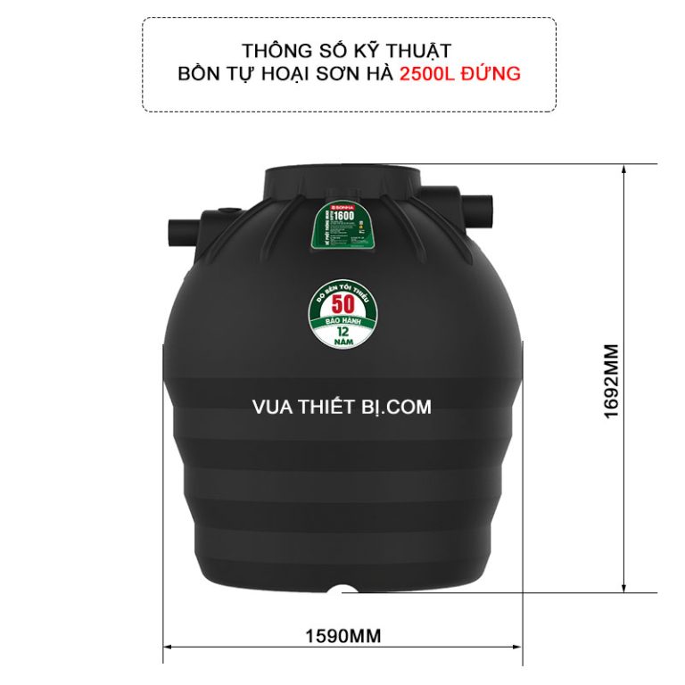 thong so ky thuat bon tu hoai son ha 2500l