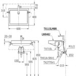 thong so ky thuat chau lavabo toto lw646jwf ban am ban