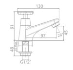 voi chau lanh american standard wf t701 2
