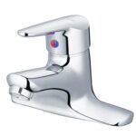 Vòi lavabo CAESAR B122CP B122CU nóng lạnh 3 lỗ