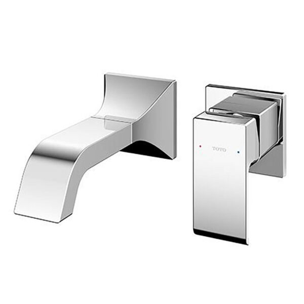 Vòi lavabo TOTO TLG08307BA 2 lỗ âm tường nóng lạnh GC