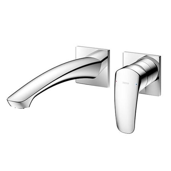 Vòi lavabo TOTO TLG09308BB 2 lỗ âm tường nóng lạnh GM