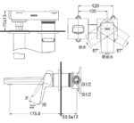 voi chau lavabo toto tlg10307b gan tuong 2