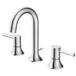 Vòi lavabo TOTO TLS02201BA cổ cao nóng lạnh 3 lỗ LN