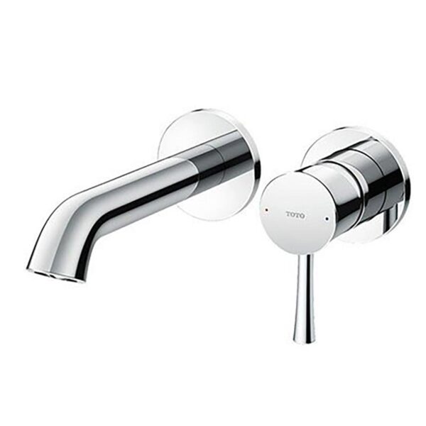 Vòi lavabo TOTO TLS02307B 2 lỗ âm tường nóng lạnh LN