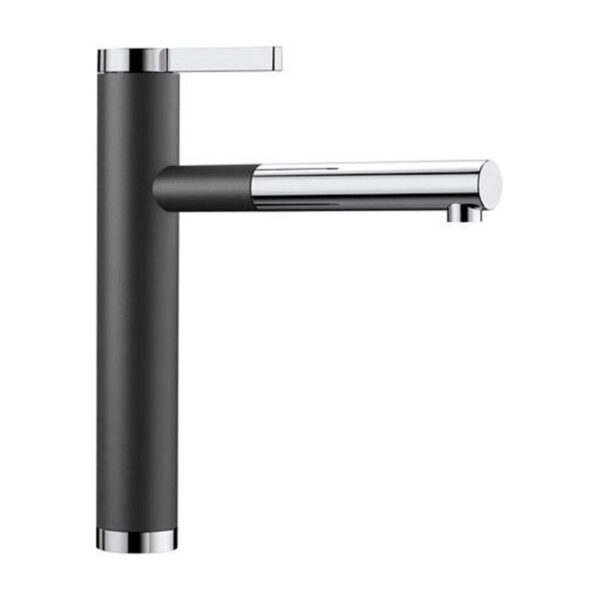 Vòi rửa bát BLANCO Linee-S Anthracite rút dây