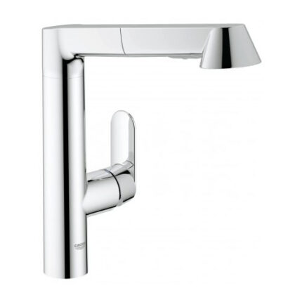 voi rua bat grohe k7 32176000 day rut nong lanh