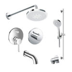 Vòi sen âm tường TOTO TBW01003A TBV01103B TBN01102B TBG11304V TBN01001B TBW01008V TBW01015B TBG11001B TBW01014B 3 Đường Nước nóng lạnh