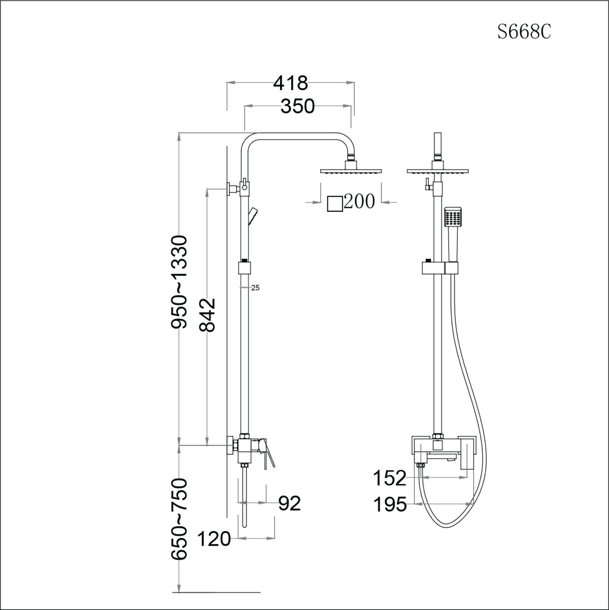 voi sen cay caesar s668c