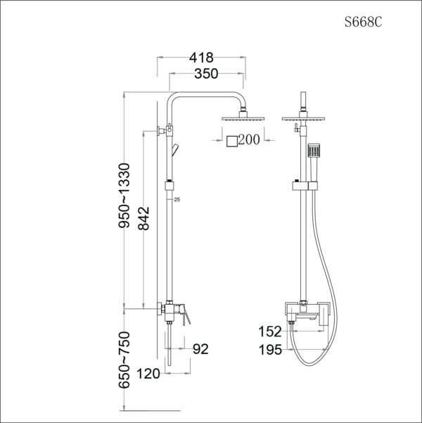 voi sen cay caesar s668c