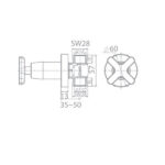voi sen lanh am tuong american standard wf t705 2