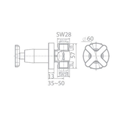 voi sen lanh am tuong american standard wf t705 2