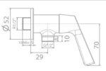 voi sen lanh gan tuong american standard wf t604 2