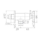 voi sen lanh gan tuong american standard wf t704 2