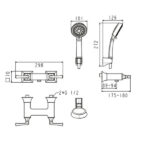 voi sen tam american standard ventuno wf 1612 nong lanh 2