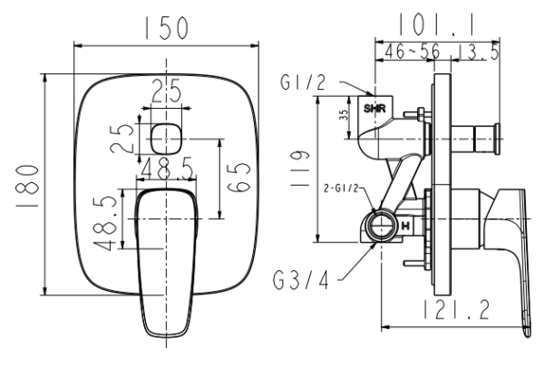 voi sen tam american standard wf 1721 am tuong 2