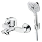 Vòi sen tắm TOTO TBS03302V TBW02006V nóng lạnh LC