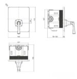 wf 1622 ban ve ky thuat voi sen tam am tuong american standard