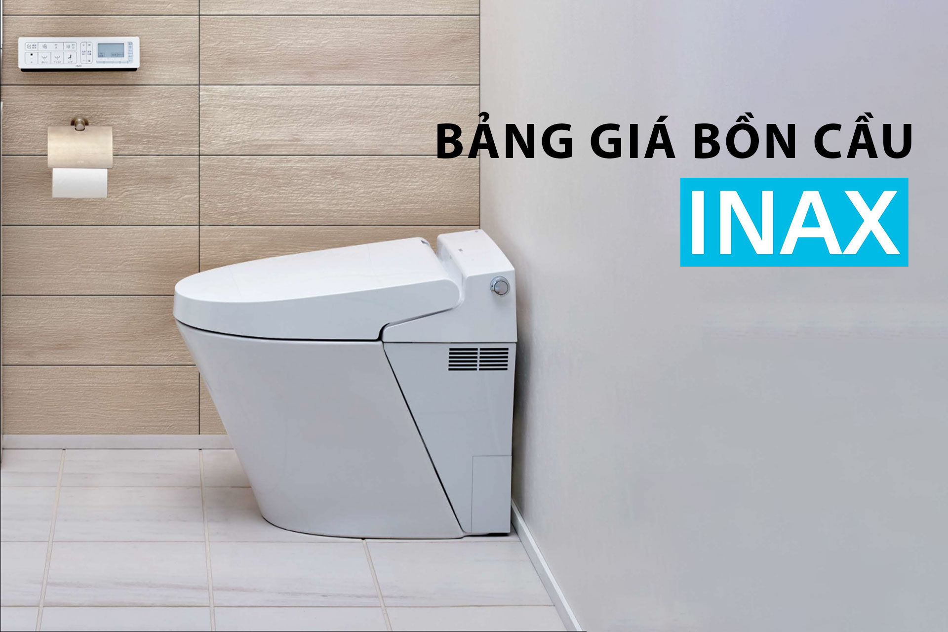 Bảng giá bồn cầu INAX chiết khấu cao nhất