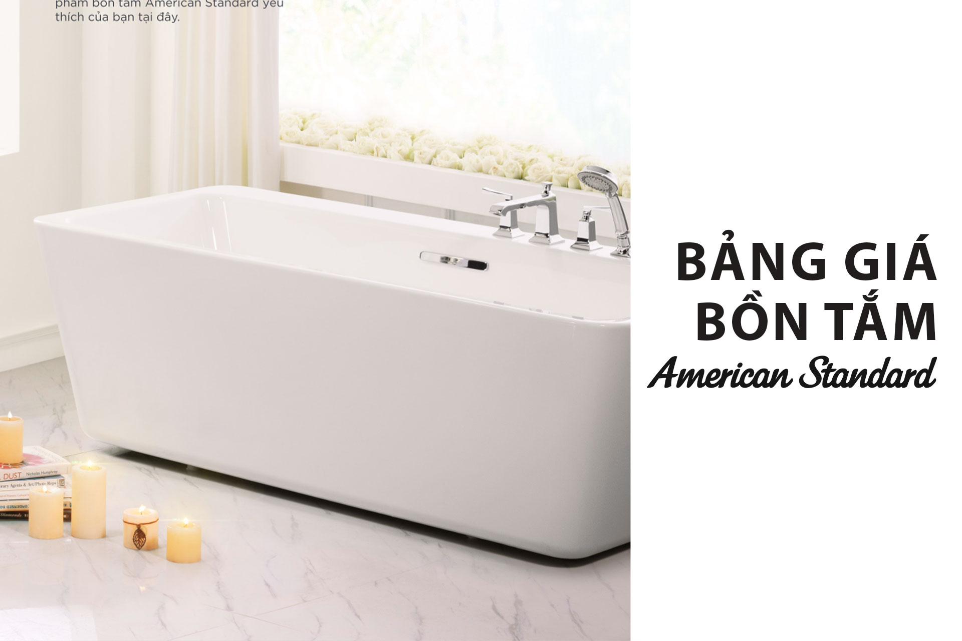 Bảng giá bồn tắm American Standard chiết khấu cao 2023