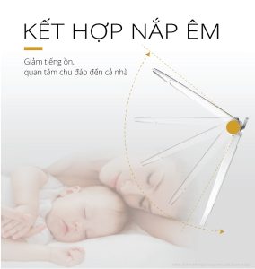 Bồn cầu 1 khối Caesar CD1395 nắp êm