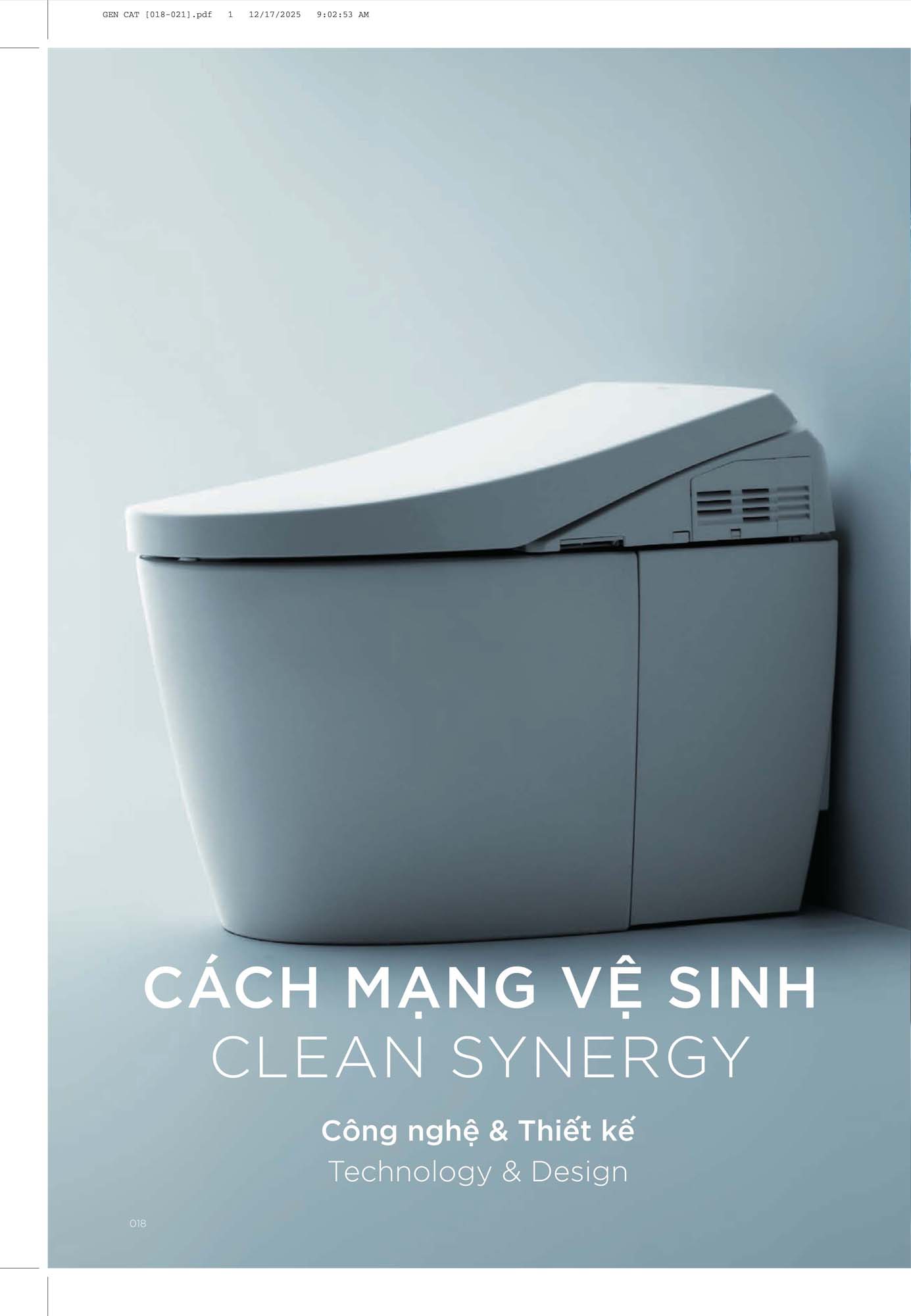 Catalogue Thiết bị vệ sinh TOTO mới nhất 2026 35 CATALOGUE DAY DU THIET BI VE SINH TOTO 2026 11 1