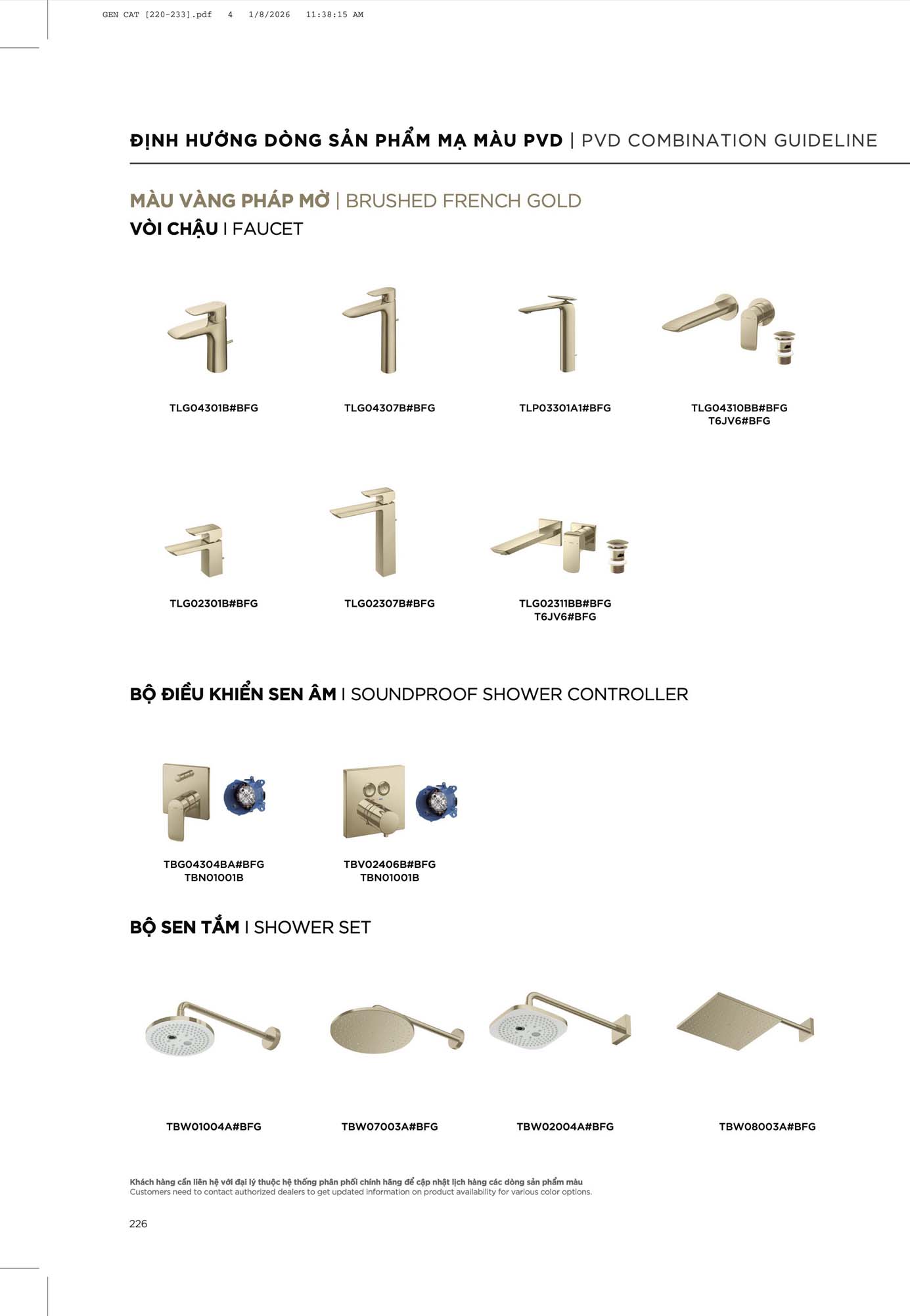 Catalogue Thiết bị vệ sinh TOTO mới nhất 2026 243 CATALOGUE DAY DU THIET BI VE SINH TOTO 2026 115 1